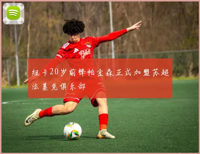 纽卡20岁前锋帕金森正式加盟苏超法基克俱乐部